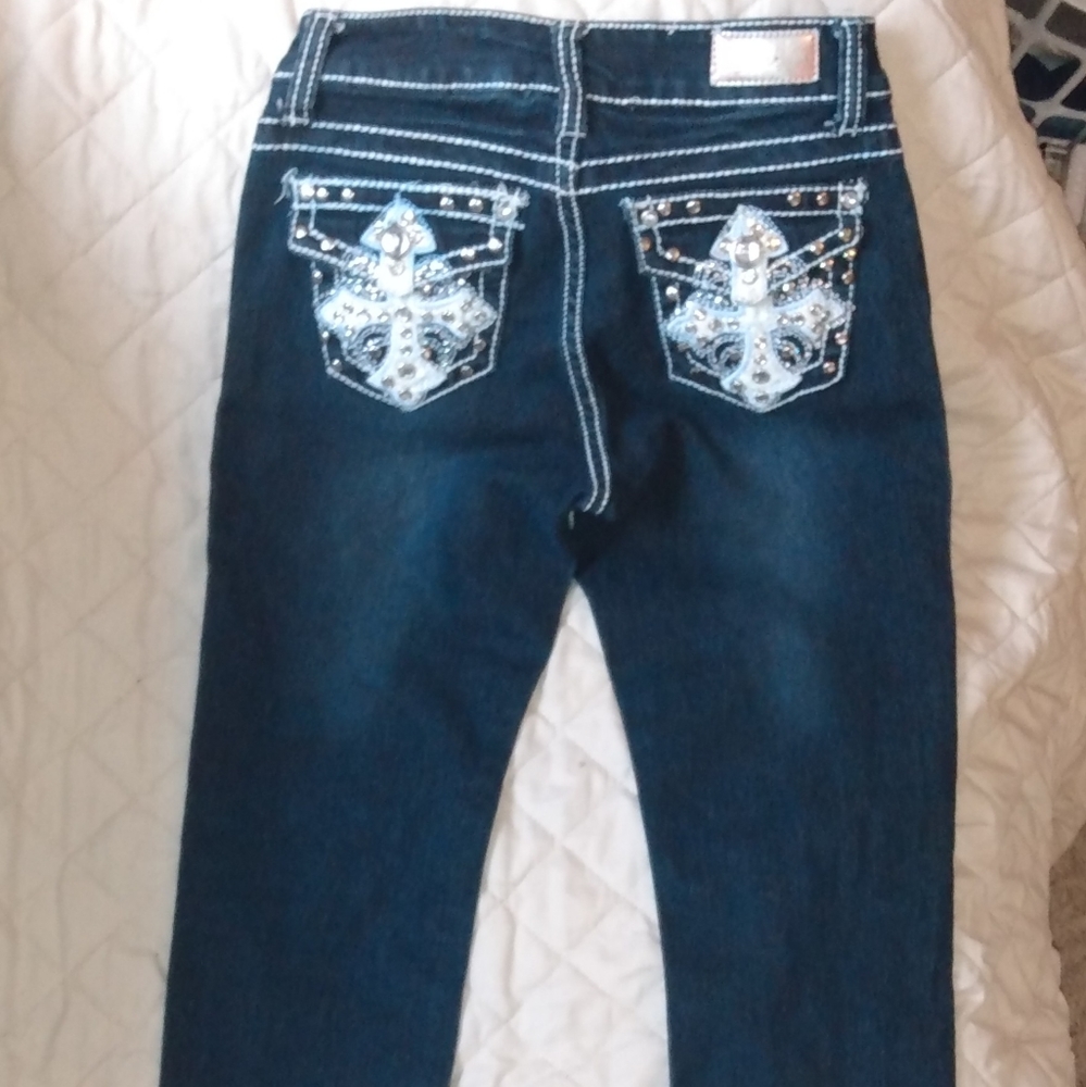 👖Cute girl's skinny jeans